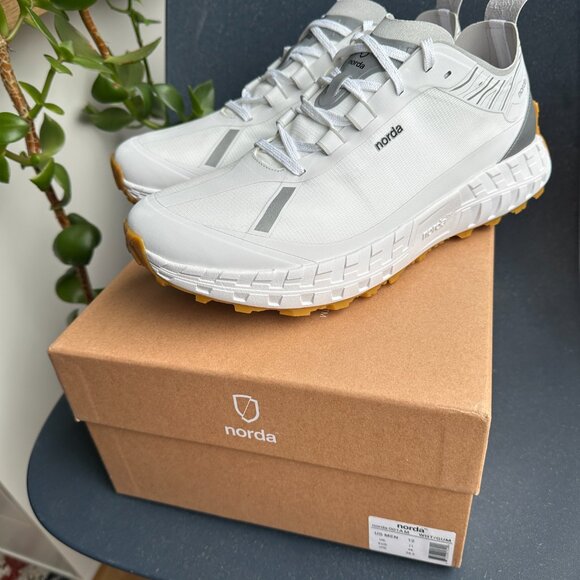 NEW Norda 001A - Men's 12 - White Gum - Trail Running Shoe - 001 A - Picture 13 of 14